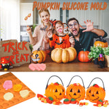 Molde de Silicona para Calabazas, 58 Cavidades, Halloween