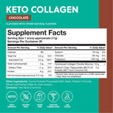 Suplemento Proteína de colágeno en polvo con aceite MCT