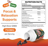Suplementos de L-teanina de 1200 mg Complejo GABA