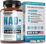 Suplemento NAD+ Benevolent 1050mg – Alta Absorción y Energía
