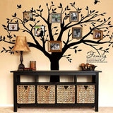 Etiqueta de la pared del árbol genealógico
