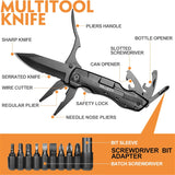 Cuchillo de bolsillo multiherramienta con cuchilla