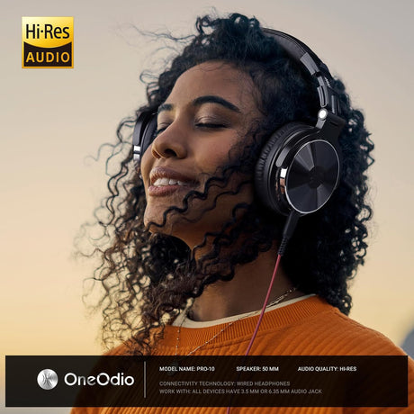 Auriculares OneOdio Monitores 50mm para DJ y Estudio