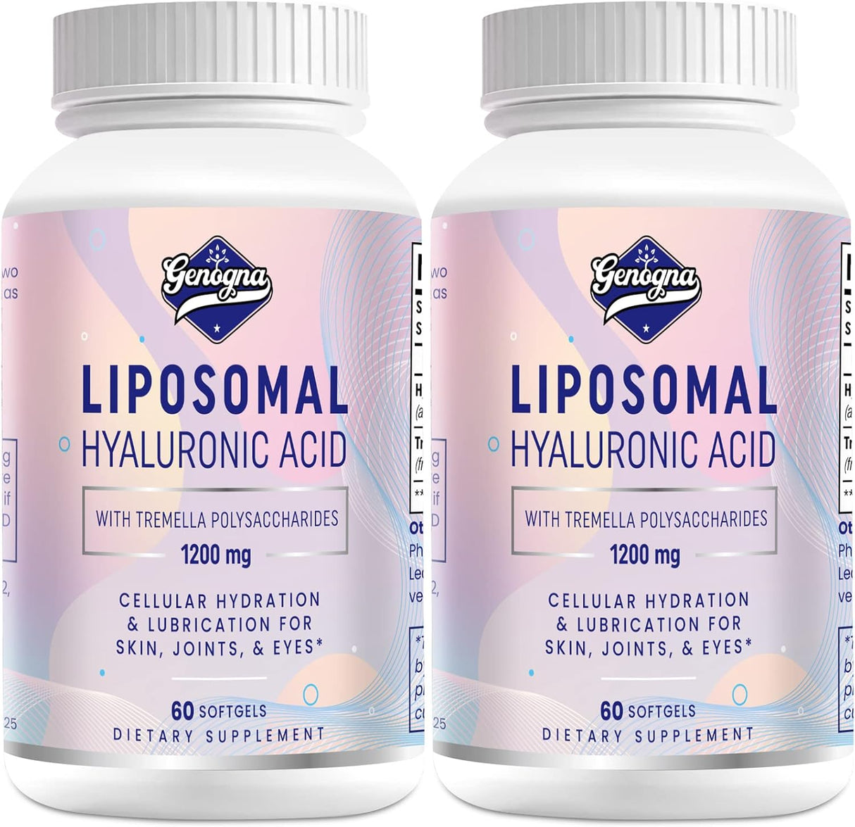 Suplementos de ácido hialurónico liposomal  dietético