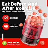 Gomas EAA 120 Gummies, 9000 mg Aminoácidos Esenciales, No GMO