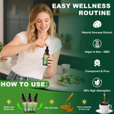Soursop Organic Bitters para Digestión y Detox - 4 Pasos
