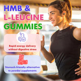Gummies HMB & L-Leucina 3000mg Veganas 60 unidades