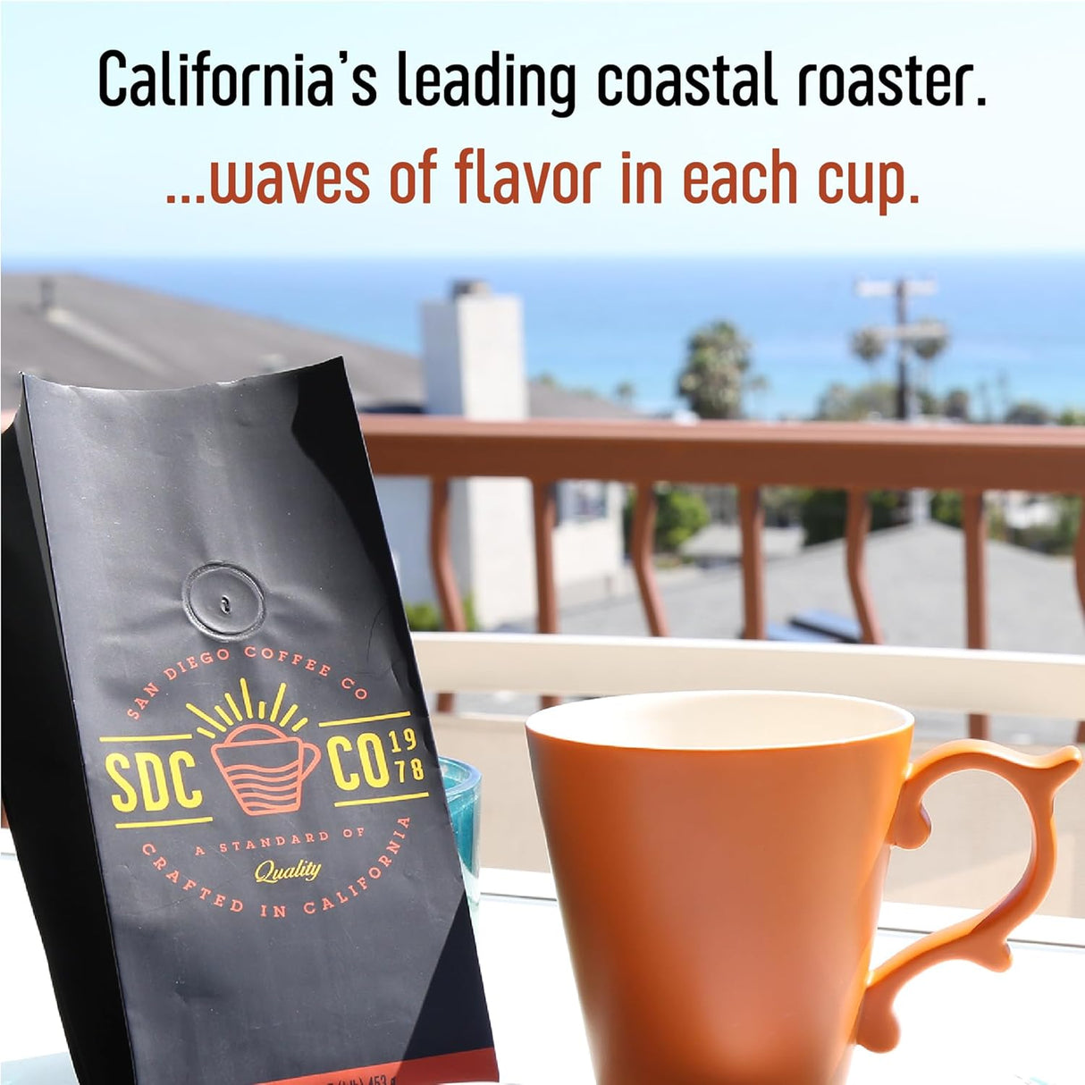 Café San Diego DECAF Pumpkin Spice, Molido Tostado 16 oz