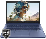 Laptop HP 14 HD | Procesador Quad-Core, 8GB RAM, 576GB SSD