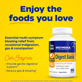 Suplementos Enzymedica Cápsulas básicas para digestión