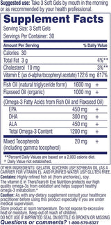 Suplemento de Omega-3 Thera Tears Nutrition  90 unidades