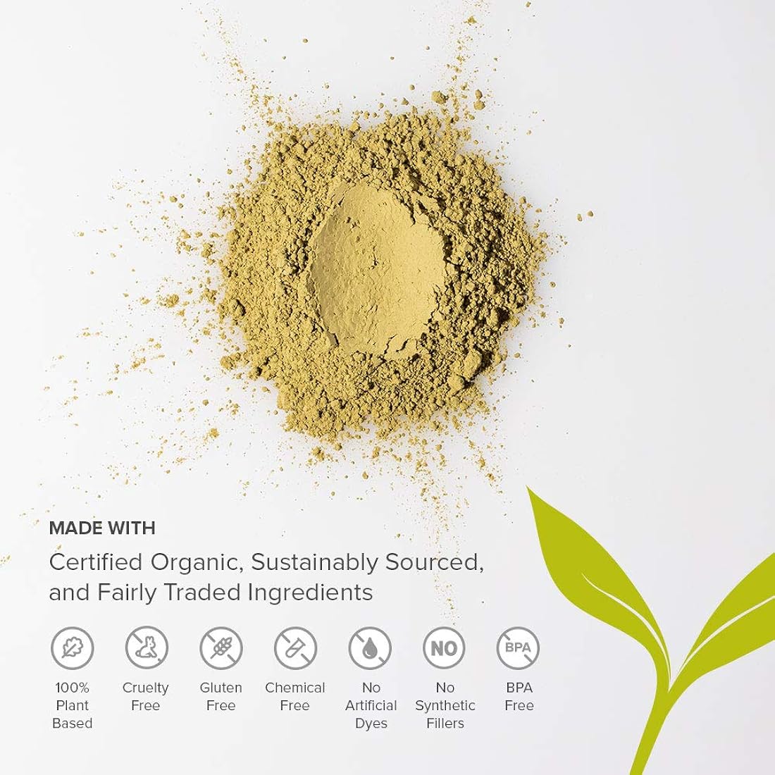 Suplemento Banyan botánicos Neem Powder Orgánica USDA zacate