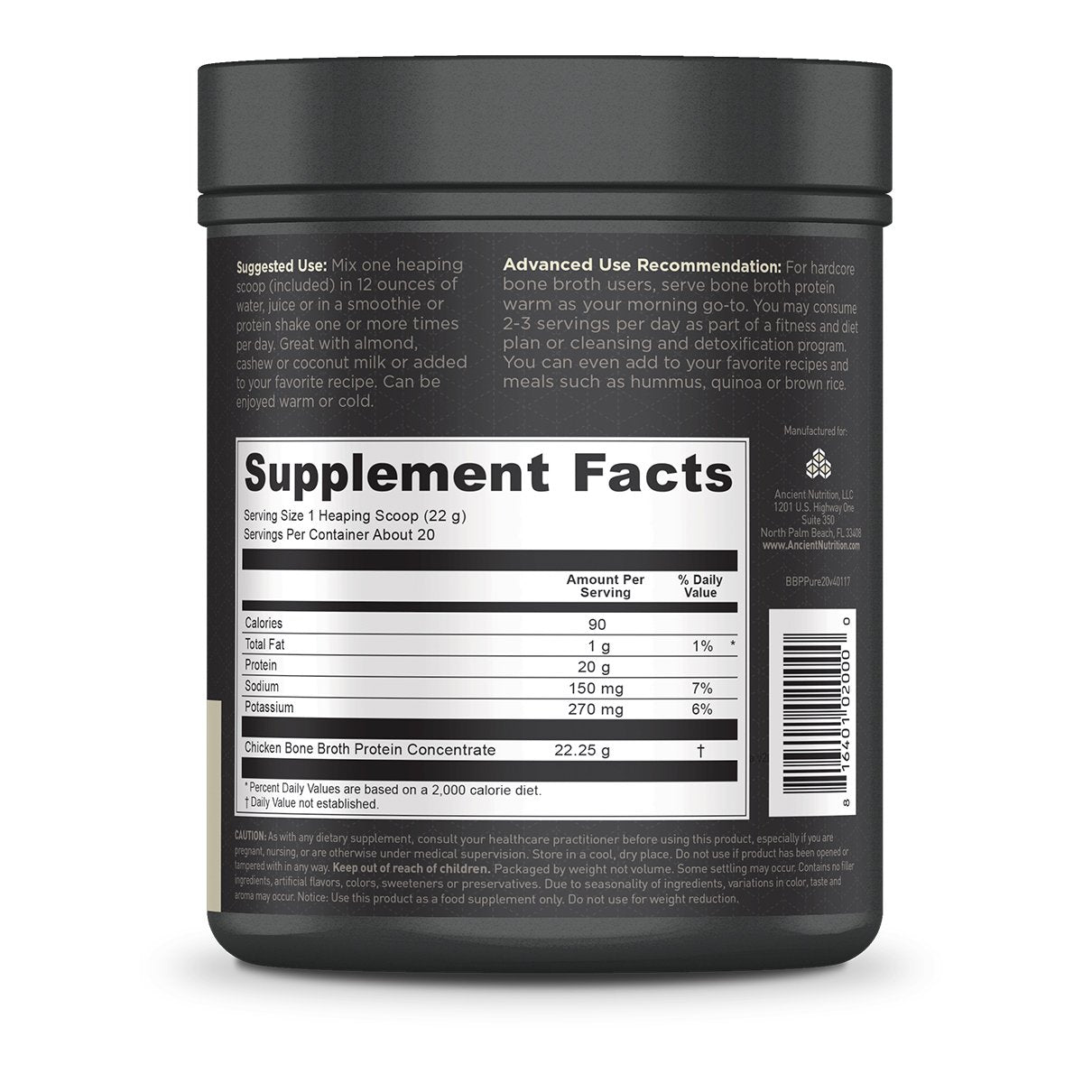Nutrition  Sabor puro 20 porciones