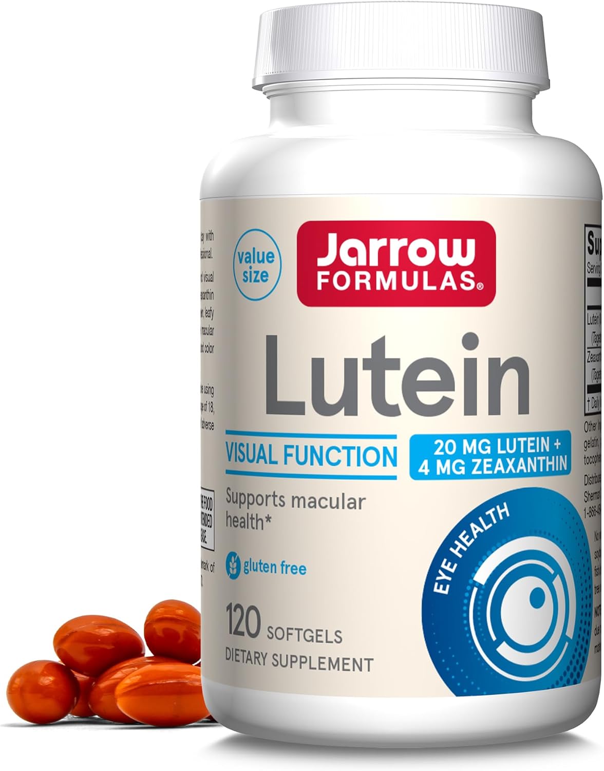 Suplemento de luteína  softgels  de Jarrow Formulas