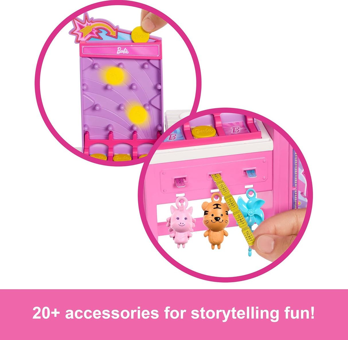 Barbie Mysteries: Detectives en la Playa Set con 20 Accesorios