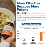 Ashwa-70®: Extracto de Ashwagandha 35% Withanolides, Máx Fuerza
