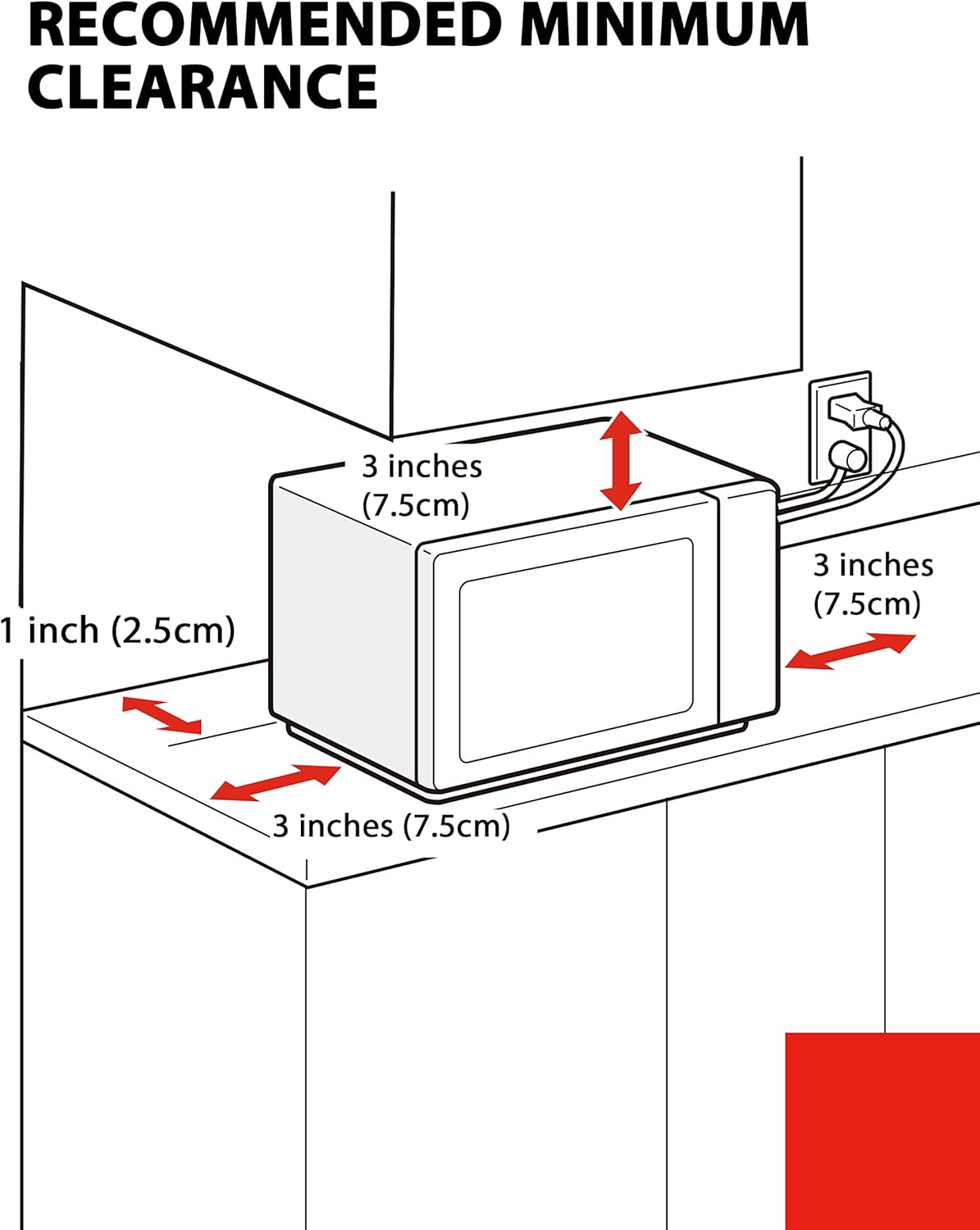 Microondas Toshiba con sensor inteligente, 2.2 Cu Ft, ML-EM62P