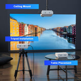 Proyector Mini AuKing Full HD 1080P, Compatible HDMI/USB