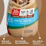 Batido de proteína sabor a café latte paquete de 12