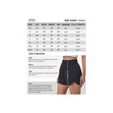 Shorts cortos y elásticos de cintura alta talla XS
