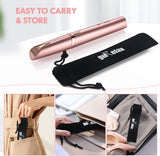 Recortadora de cejas recargable, depiladora eléctrica