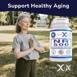 Nicotinamida Ribósido 500mg - Precursor de NAD+ para Envejecimiento
