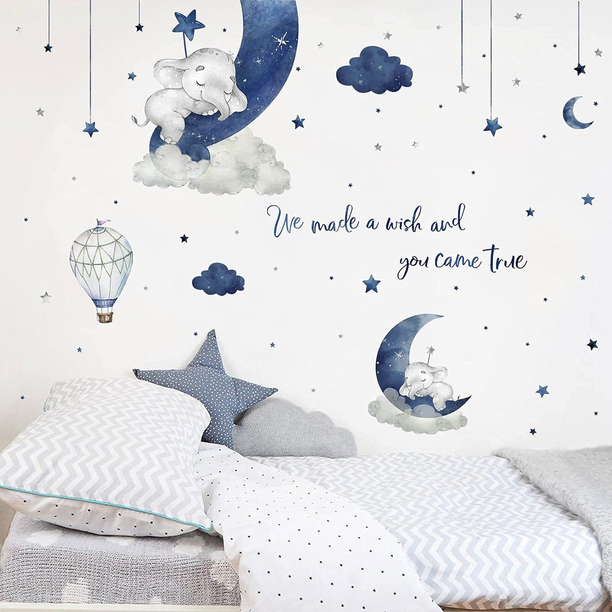Yovkky Elefante Durmiendo Vinilos Decorativos para Niños