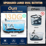 Bañera de Hielo XL 130 Gal, portátil, ovalada, modelo 2025