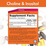 Suplemento Colina e inositol 0.017 oz