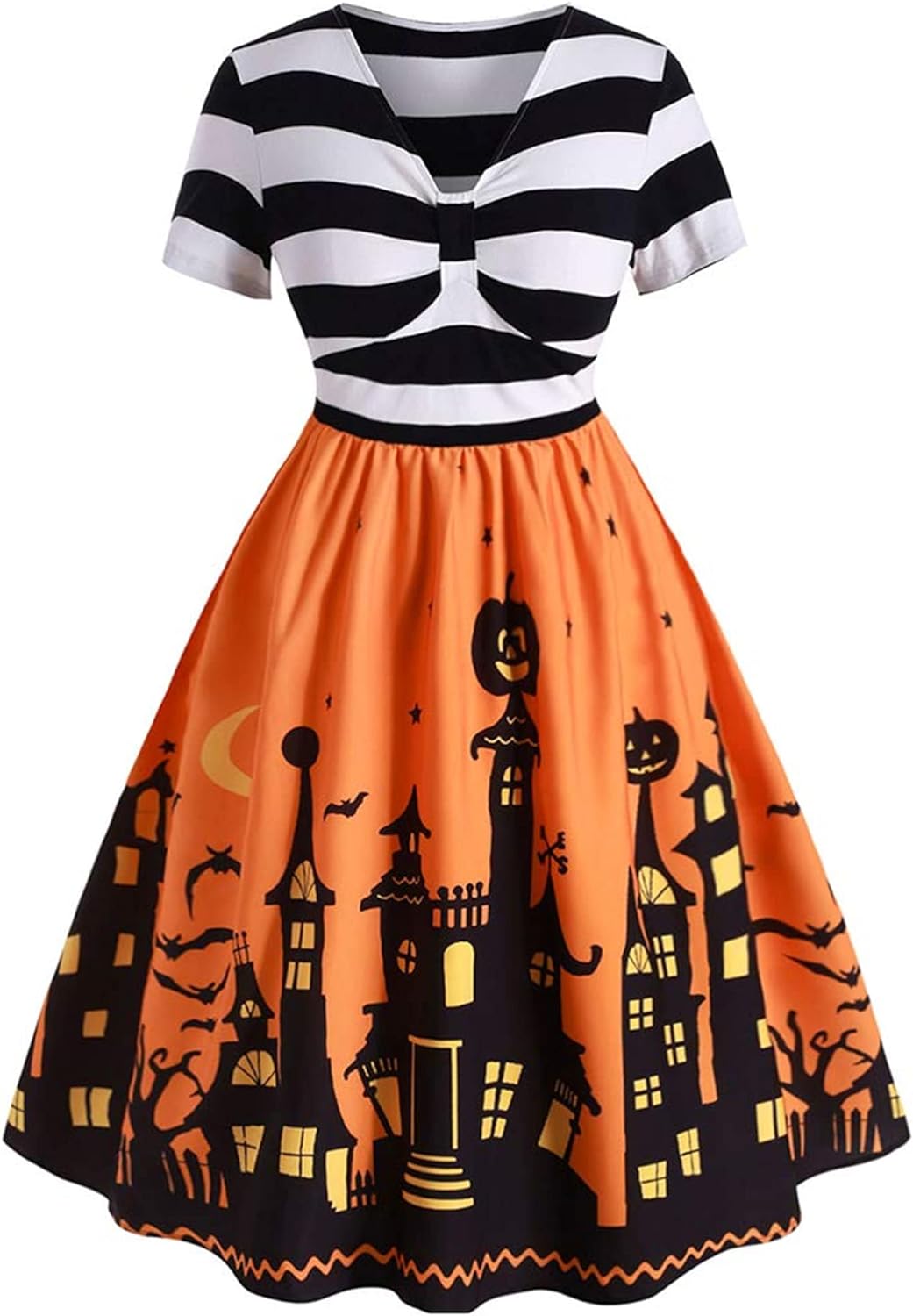 Disfraz Vestido de Halloween diseño de calabaza Tamaño: 5X