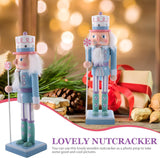 Adorno de Madera Soldado de Nuez para Navidad - Figuras Clásicas