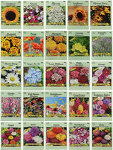 Paquete de 25 Semillas de Flores - Variedades Variadas - EE. UU.