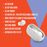 Auriculares Inalámbricos JBL Vibe Buds, Sonido Profundo, 32h
