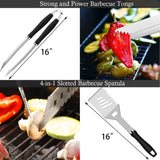 Kit de Accesorios de Parrilla 26pcs ROMANTICIST, Acero Inoxidable