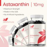 Suplementos Astaxantina 10mg 180 cápsulas blandas Max