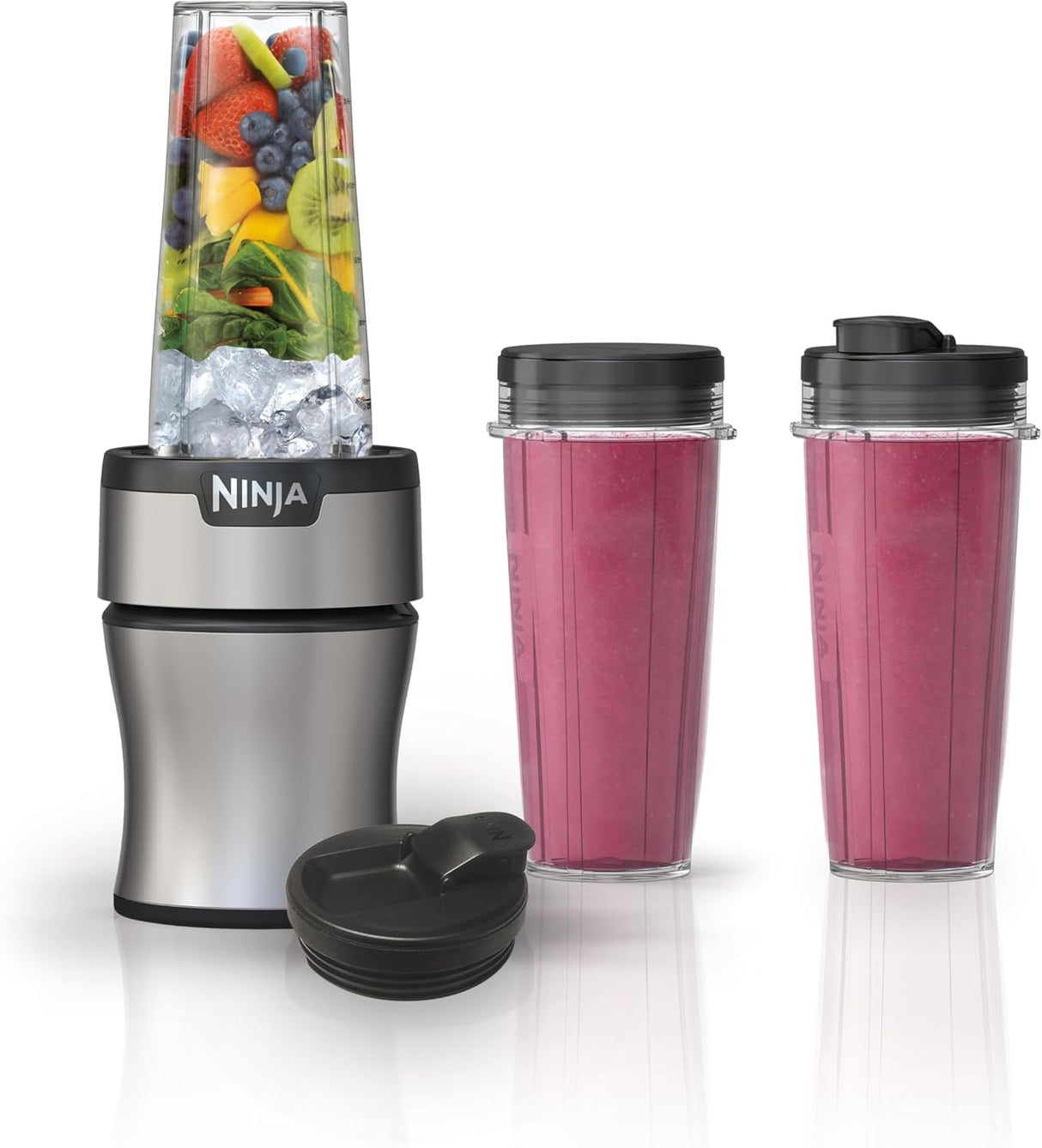 Licuadora Personal Ninja BN301, 900W, (3) Tazas, Fácil Limpieza