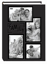 Album de fotos pequeño con marco collage con grabado