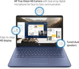 Laptop HP 14 HD | Procesador Quad-Core, 8GB RAM, 576GB SSD