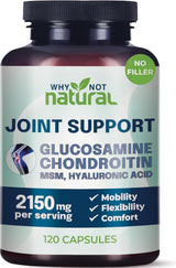 Suplemento Articular Natural - Why Not - Glucosamina y MSM