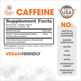 Suplemento de cafeína Genius energía sostenida concentración