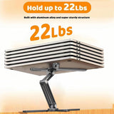 Soporte para computadora portátil con base giratoria 360