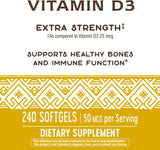 Suplemento Nature's Way, D3 2000 IU  vitaminas 240 unidades