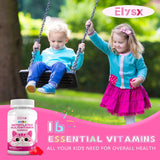 Suplemento multivitamínico masticable para niños, 60 cápsulas
