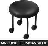 Happybuy Unidad de pedicura de spa ajustable de limpiar negro