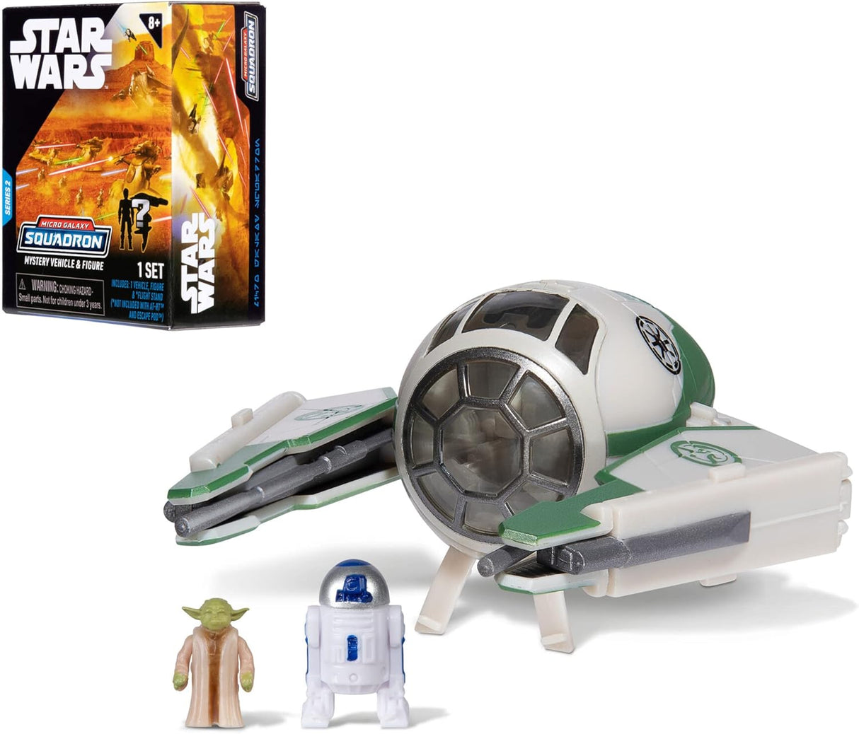 STAR WARS Micro Galaxy: Caza Jedi Yoda con Accesorios