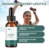 Suplemento líquido para bajar de peso DropThePounds, fórmula avanzada, 60ml