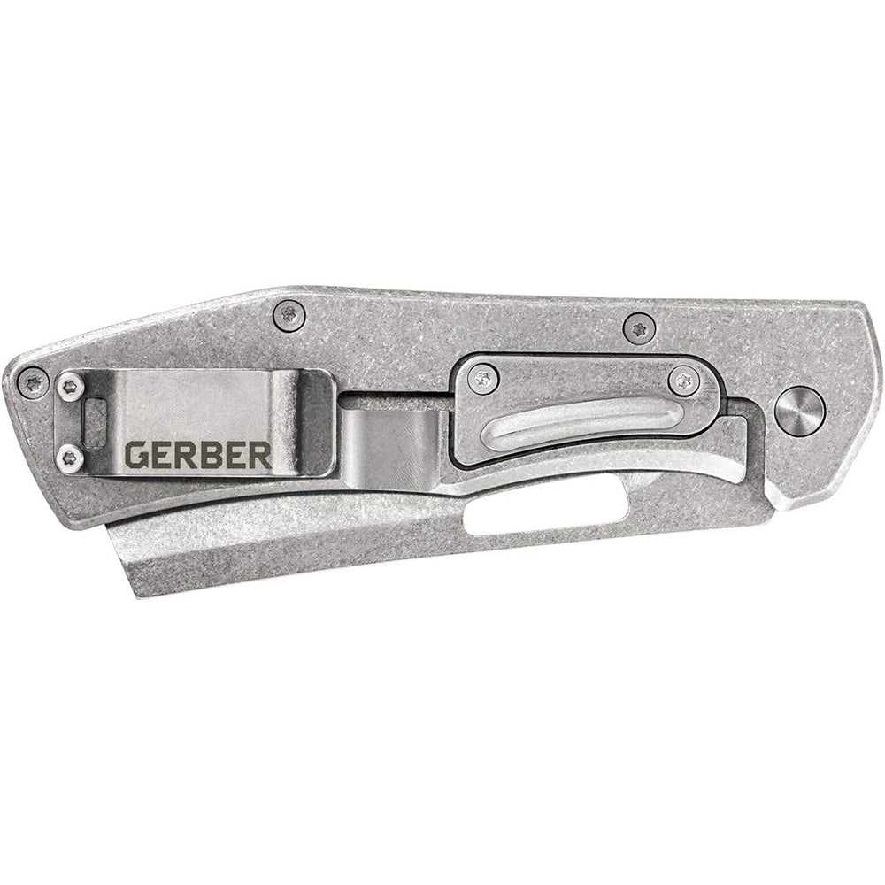 Cuchillo plegable de bolsillo color marrón desierto