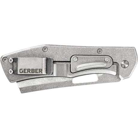 Cuchillo plegable de bolsillo color marrón desierto