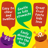 VitaWorks Tabletas masticables de zinc para niños, 15 mg, sabor natural a cereza, veganas, vegetarianas, sin OMG, sin gluten, vitaminas sin nueces, suplemento dietético para apoyo inmunológico, para niños, 120 masticables