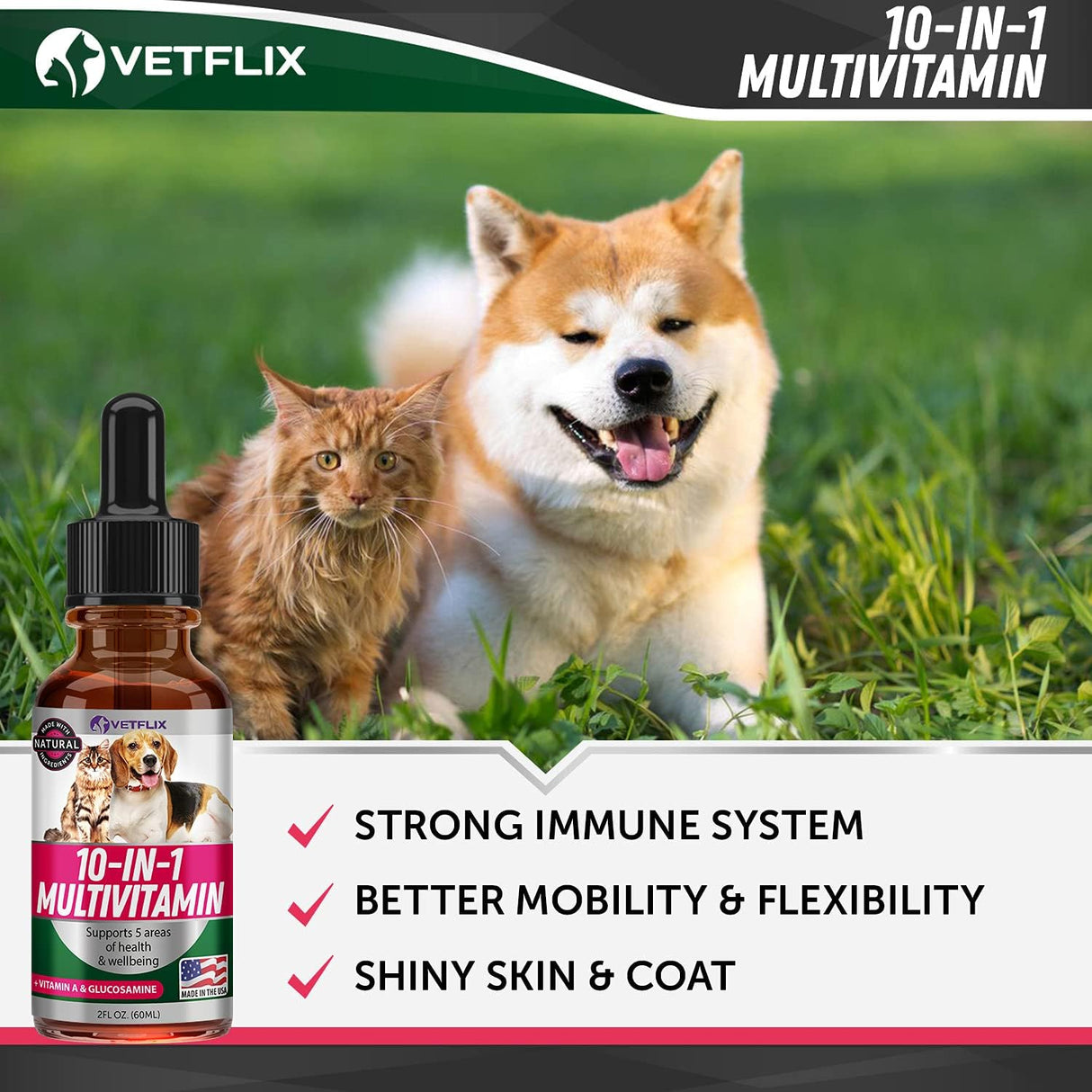 Vitaminas para mascotas 10 en 1 para las articulaciones